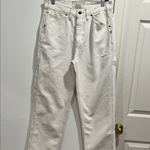 BDG Men's Off-White Straight Jeans 30/32